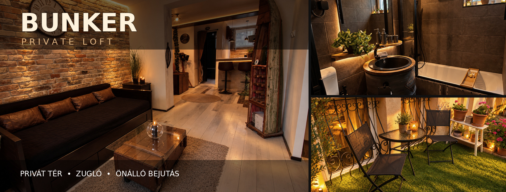 BUNKER Private Loft – FIGYELEM! Ami itt történik, itt is marad!